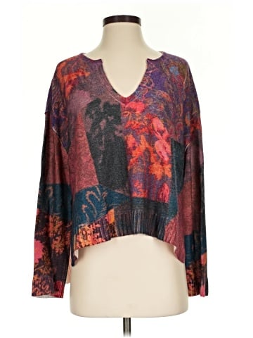 Pilcro Cashmere Pullover Sweater (view 1)