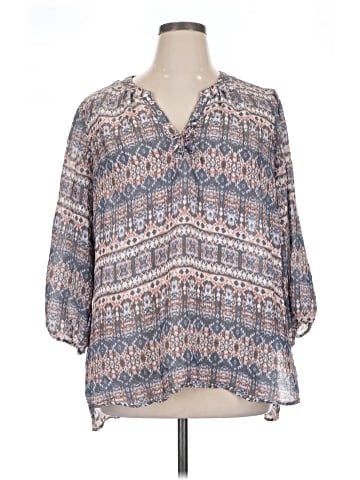 Fred David 3/4 Sleeve Blouse (view 1)