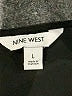 Nine West 100% Polyester Black Sleeveless Blouse Size L - photo 7
