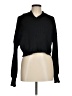 Pink Rose Black Turtleneck Sweater Size M - photo 1