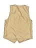 Andy & Evan Color Block Polka Dots Solid Tan Vest Size 6 - photo 2