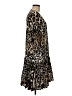 Just Cavalli 100% Polyester Animal Print Brown Tan Casual Dress Size EU (IT) 46 / US 10 - photo 4