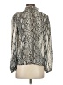 Sugar Lips Silver Long Sleeve Blouse Size XS - photo 2