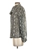 Sugar Lips Silver Long Sleeve Blouse Size XS - photo 5