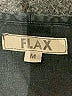 Flax 100% Linen Black Short Sleeve Top Size (M) - photo 7