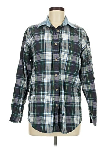 Krazy Kat Long Sleeve Button-Down Shirt (view 1)