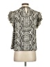 Sugar Lips 100% Polyester Silver Sleeveless Blouse Size XS - photo 2