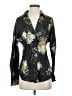 Vince. 100% Silk Floral Black Blouse Size S - photo 1