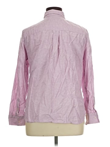 Ann Taylor LOFT Long Sleeve Button-Down Shirt (view 2)