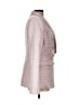 Aqua 100% Polyester Tweed Pink Blazer Size L - photo 4
