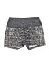 Ray pose Graphic Animal Print Snake Print Multi Color Silver Shorts Size L - photo 1