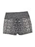 Ray pose Graphic Animal Print Snake Print Multi Color Silver Shorts Size L - photo 2
