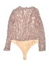 Sincerely Jules Gold Bodysuit Size M - photo 2