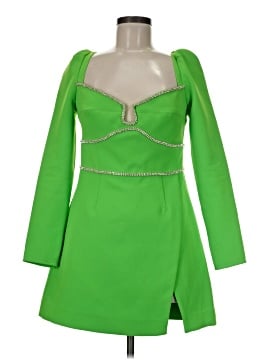 slim fit dress slacks Green Rhinestone Maxi Dress – self-portrait-US