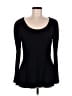 Allegra K Black Long Sleeve Top Size L - photo 1
