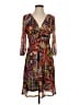 Sunny Leigh Paisley Brown Casual Dress Size S - photo 1