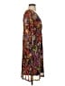 Sunny Leigh Paisley Brown Casual Dress Size S - photo 4
