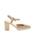 J.Crew Gold Green Heels Size 7 - photo 1