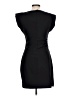 Glam Solid Black Cocktail Dress Size L - photo 2