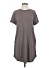 Cherish Solid Gray Casual Dress Size S (estimated) - photo 1