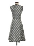 Lesley Evers Argyle Gray Casual Dress Size XS - photo 2