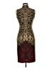 Venus Animal Print Brown Cocktail Dress Size M (estimated) - photo 2