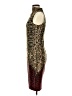 Venus Animal Print Brown Cocktail Dress Size M (estimated) - photo 5