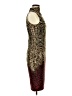 Venus Animal Print Brown Cocktail Dress Size M (estimated) - photo 4
