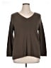 J.Jill Brown Pullover Sweater Size XL - photo 1
