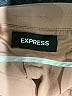 Express Solid Tan Khaki Shorts Size 0 - photo 3