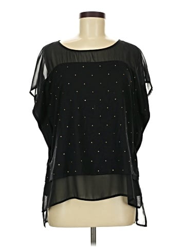 JLo by Jennifer Lopez Short Sleeve Blouse (view 1)