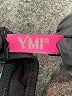 YMI Hearts Black Swimsuit Top Size M - photo 3