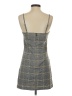 Forever 21 Plaid Gray Casual Dress Size S - photo 2