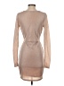 Windsor Metallic Tan Cocktail Dress Size S - photo 2
