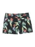 Zac & Rachel Tropical Black Shorts Size 16 - photo 1