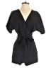 Forever 21 Solid Black Romper Size S - photo 1
