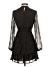 Sincerely Jules 100% Polyester Animal Print Black Cocktail Dress Size XS - photo 2