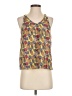 Blush 100% Rayon Yellow Sleeveless Blouse Size S - photo 1