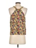 Blush 100% Rayon Yellow Sleeveless Blouse Size S - photo 2