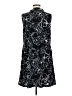 Nina Leonard Graphic Black Cocktail Dress Size M - photo 2