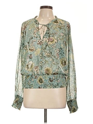 Mystree Long Sleeve Blouse (view 1)