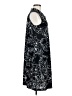 Nina Leonard Graphic Black Cocktail Dress Size M - photo 4