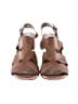 Via Spiga Brown Tan Heels Size 8 1/2 - photo 2