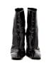 Good American Black Ankle Boots Size 8 - photo 2