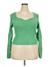 Celebrity Pink Green Pullover Sweater Size XXL - photo 1