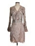AS by DF 100% Polyester Metallic Gray Cocktail Dress Size S - photo 1