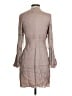AS by DF 100% Polyester Metallic Gray Cocktail Dress Size S - photo 2