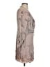 AS by DF 100% Polyester Metallic Gray Cocktail Dress Size S - photo 4