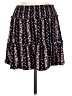 Derek Heart Floral Black Casual Skirt Size M - photo 1