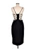 BCBGMAXAZRIA Solid Black Cocktail Dress Size 8 - photo 2
